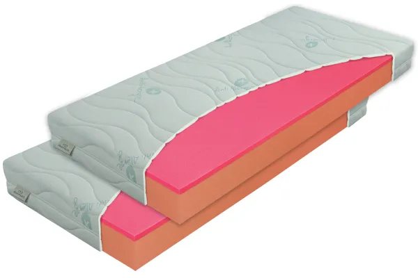 Penový matrac TREND Antibakterial 1+1 200x80 cm