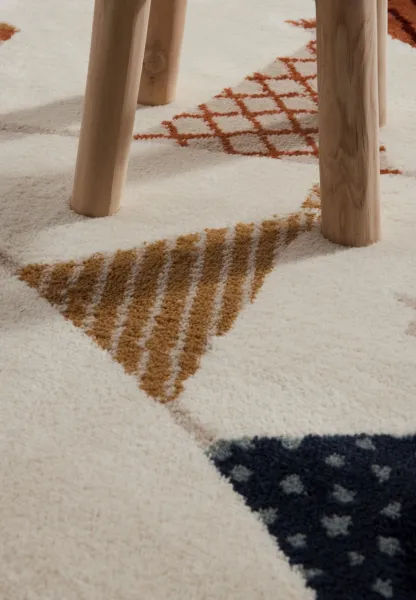 Detský kusový koberec Hanse Home Adventures 106211 Cream, Multicolor 120x170 cm