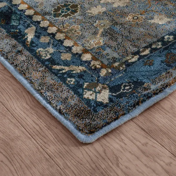 Kusový koberec POLONIA Abrash Light Blue 170x235 cm