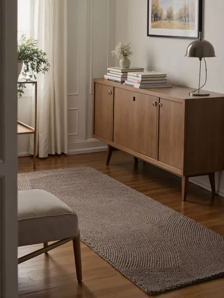 Kusový behúň Hanse Home Calmio 106219 Taupe 80x200 cm