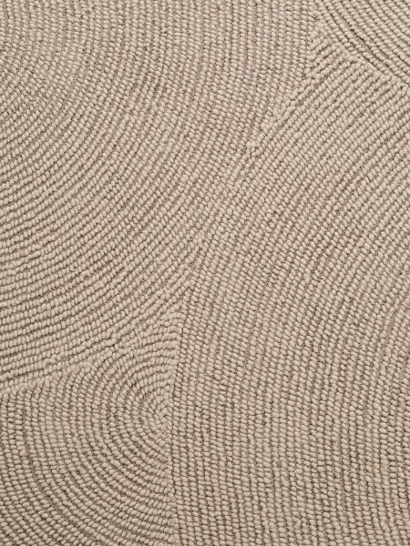 Kruhový kusový koberec Hanse Home Calmio 106221 Light Beige Ø 200 cm
