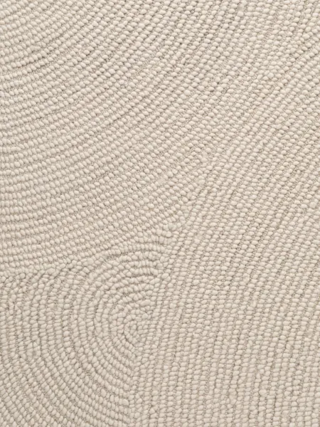 Kruhový kusový koberec Hanse Home Calmio 106220 Natural White Ø 200 cm