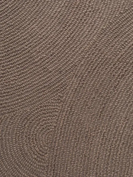 Kruhový kusový koberec Hanse Home Calmio 106219 Taupe Ø 200 cm