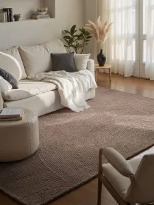 Kusový koberec Hanse Home Calmio 106219 Taupe 80x150 cm