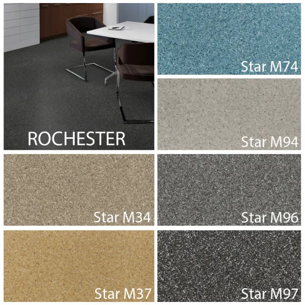 PVC ROCHESTER - Star M96 400 cm