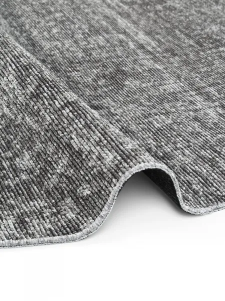 Kruhový kusový koberec Elle Decoration Brilliance 106310 Silver Grey Ø 200 cm