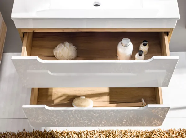 ArtCom Skrinka pod umývadlo ARUBA White 821 | 80cm