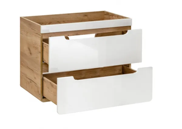 ArtCom Skrinka pod umývadlo ARUBA White 821 | 80cm