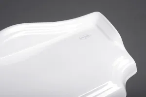 AQUALINE - ANTIK WC retro kombi zadný odpad + sedadlo, biela AK107-01