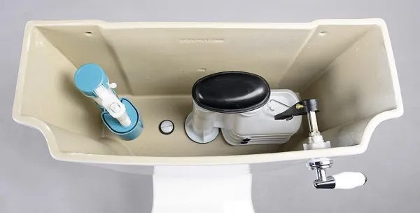 AQUALINE - ANTIK WC retro kombi zadný odpad + sedadlo, biela AK107-01