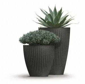 Prosperplast Kvetináč LATIE RAND mocca, variant 30 cm