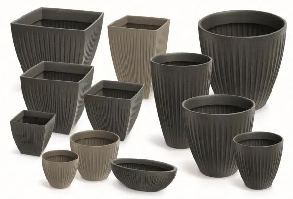 Prosperplast Kvetináč LATIE RAND mocca, variant 30 cm