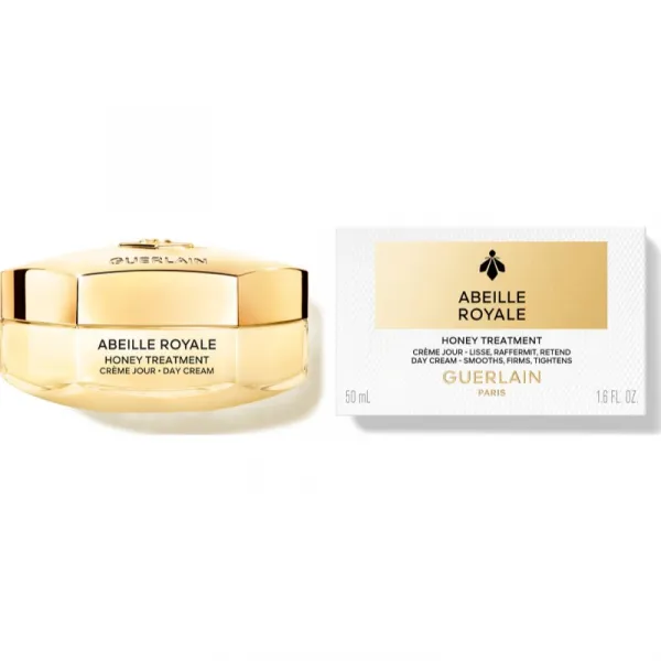 GUERLAIN Abeille Royale Honey Treatment Day Cream denný spevňujúci a protivráskový krém plniteľný 50 ml