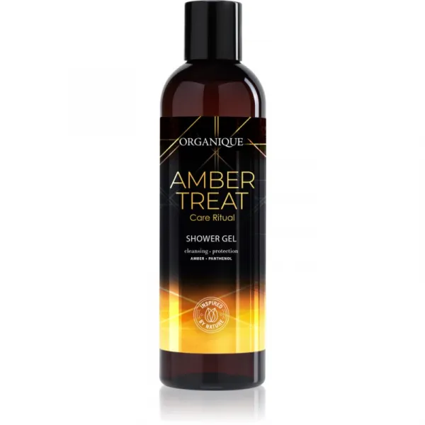 Organique Amber Treat upokojujúci sprchový gél 250 ml
