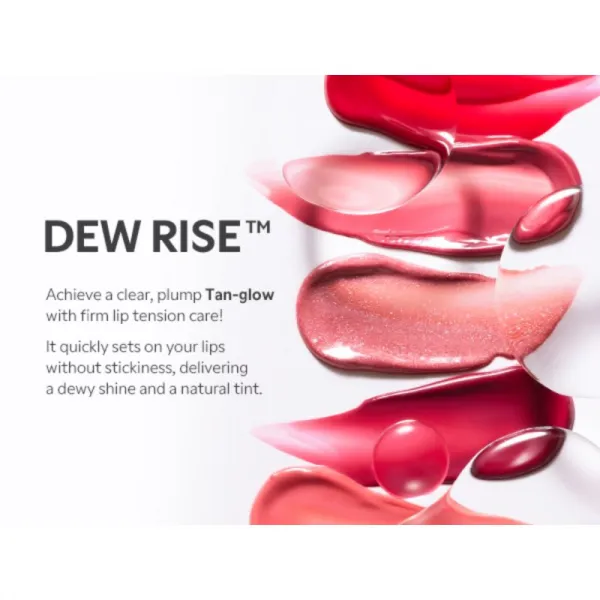 TIRTIR Waterism Glow Tint dlhotrvajúci lesk na pery malé balenie odtieň 13 Likely (Heart Grape Collection) 1.8 g