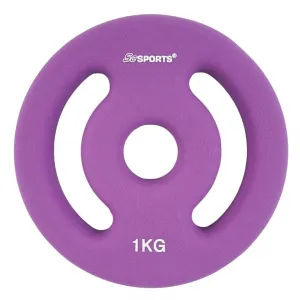 Sada liatinových diskov ScSPORTS, 2 x 1 kg