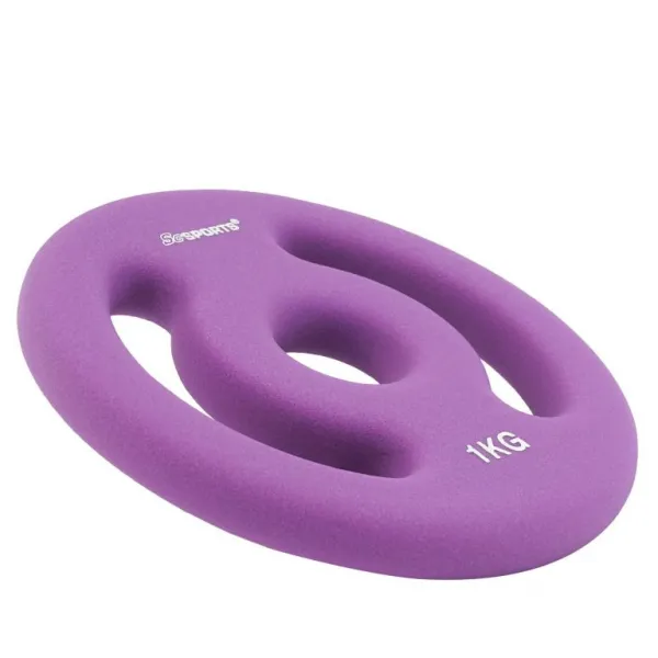 Sada liatinových diskov ScSPORTS, 2 x 1 kg