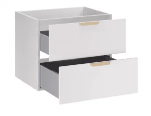 ArtCom Skrinka pod umývadlo ASTER WHITE 82-60-46-2S | 60 cm
