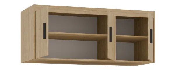 ArtLemp Nadstavec na šatníkovú skriňu ELLEN 3D | dub olejovaný