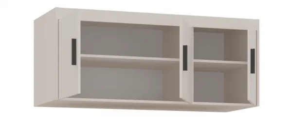ArtLemp Nadstavec na šatníkovú skriňu ELLEN 3D | pieskovo béžová