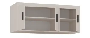 ArtLemp Nadstavec na šatníkovú skriňu ELLEN 3D | pieskovo béžová