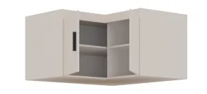 ArtLemp Rohový nadstavec ku šatníkovej skrini ELLEN 2D | pieskovo béžová