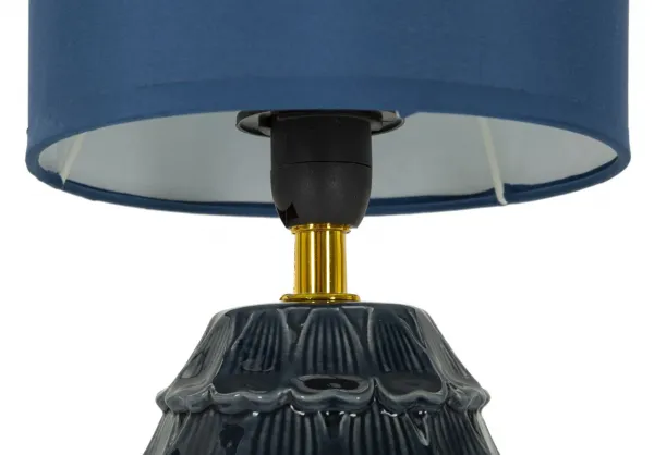 Mauro Ferretti Stolní lampa Pigny 30,5 cm modrá