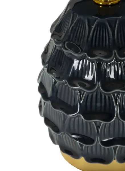 Mauro Ferretti Stolní lampa Pigny 30,5 cm modrá