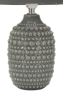 Mauro Ferretti Stolní lampa Points 30,5 cm šedá