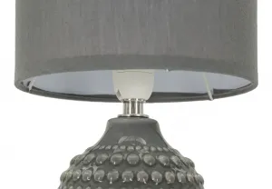 Mauro Ferretti Stolní lampa Points 30,5 cm šedá