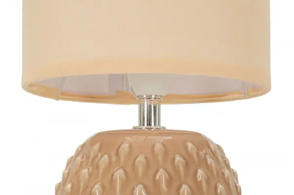 Mauro Ferretti Stolní lampa Pontus 27 cm broskvová