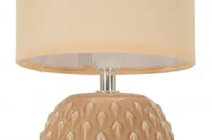 Mauro Ferretti Stolní lampa Pontus 27 cm broskvová
