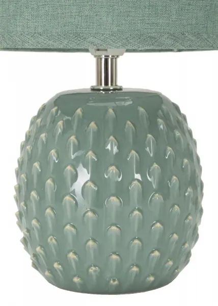 Mauro Ferretti Stolní lampa Pontus 27 cm tyrkysová