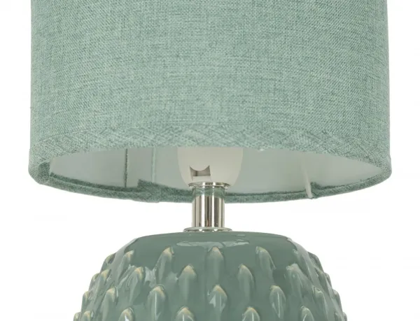 Mauro Ferretti Stolní lampa Pontus 27 cm tyrkysová
