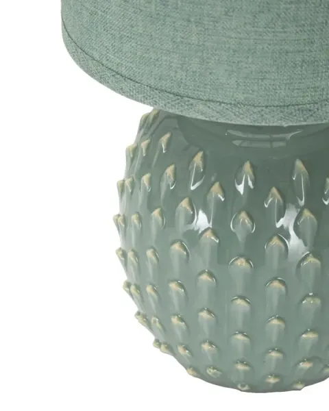 Mauro Ferretti Stolní lampa Pontus 27 cm tyrkysová