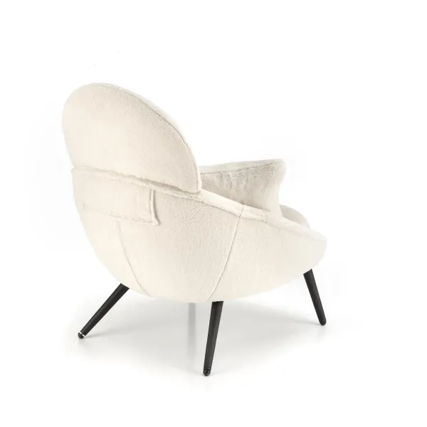 HALMAR Designové křeslo MERRY krémové