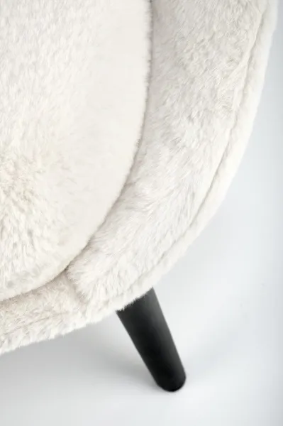 HALMAR Designové křeslo MERRY krémové