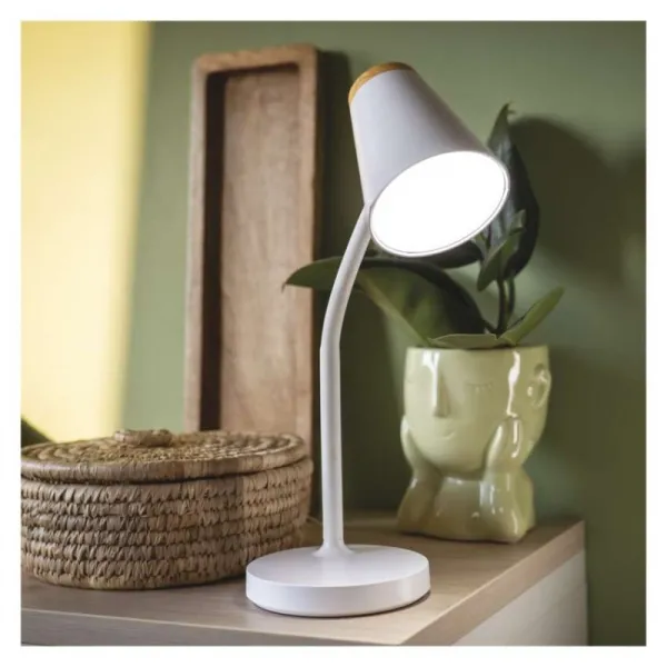 EMOS Stolní LED lampa Tara bílá