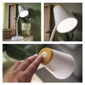 EMOS Stolní LED lampa Tara bílá
