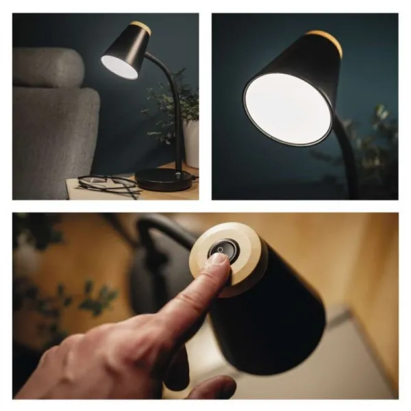 EMOS Stolní LED lampa Tara černá