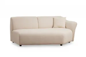 Hanah Home Třímístná pohovka Mentis 288 cm krémová