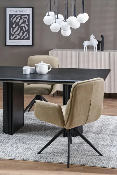 HALMAR Rozkládací jídelní stůl Bolero 160/250 cm dub přírodní/černý