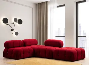 Taburetka Bubble Pouffe - Red