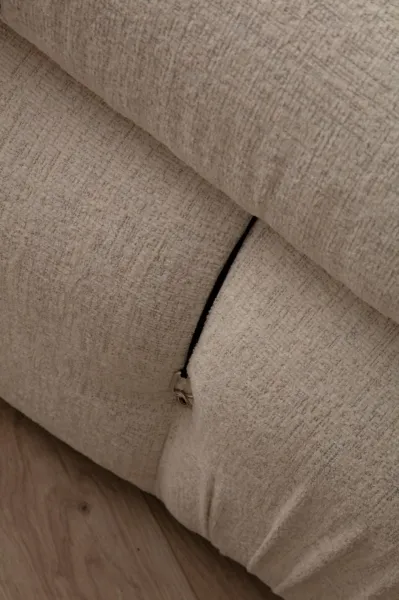 Hanah Home Modul pohovky Bubble bouclé krémový levý