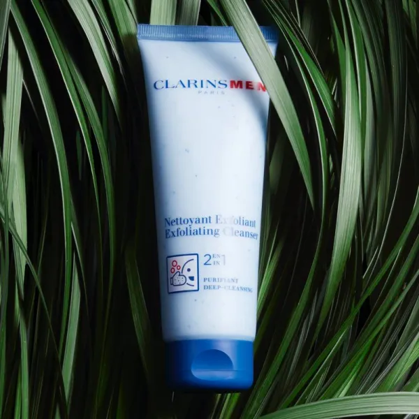 Clarins ClarinsMen Exfoliating Cleanser penový peeling pre mužov 125 ml