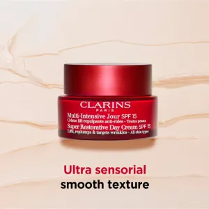Clarins Super Restorative Day Cream SPF 15 omladzujúci denný krém SPF 15 50 ml