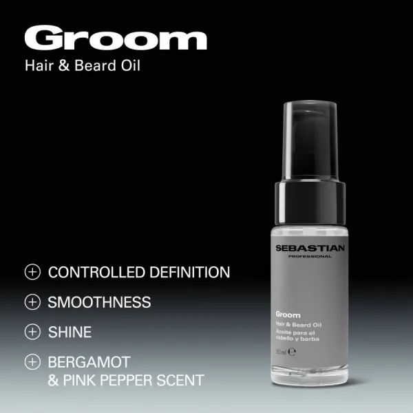 Sebastian Professional SEB MAN The Groom olej na bradu 30 ml
