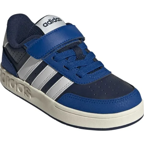adidas BREAKBASE J Detská voľnočasová obuv, tmavo modrá, veľkosť