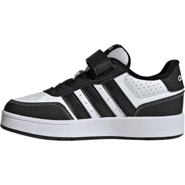 adidas BREAKBASE J Detská voľnočasová obuv, biela, veľkosť