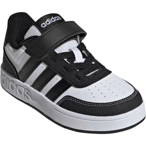adidas BREAKBASE J Detská voľnočasová obuv, biela, veľkosť